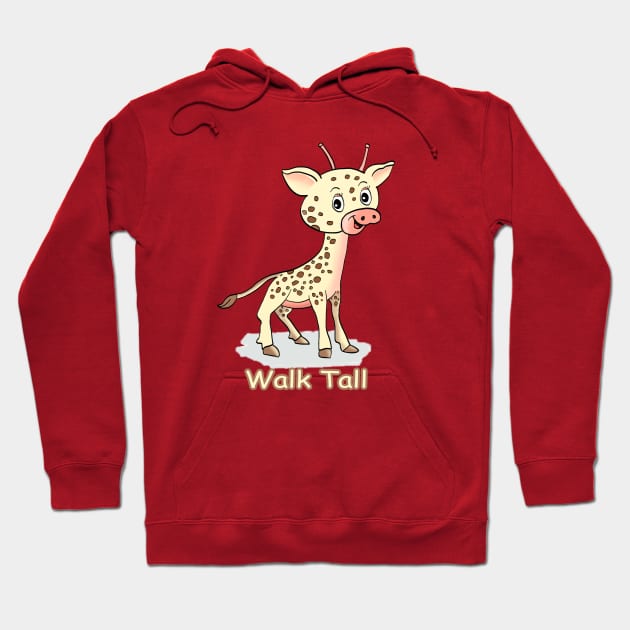 Walk Tall Hoodie by KissedbyNature